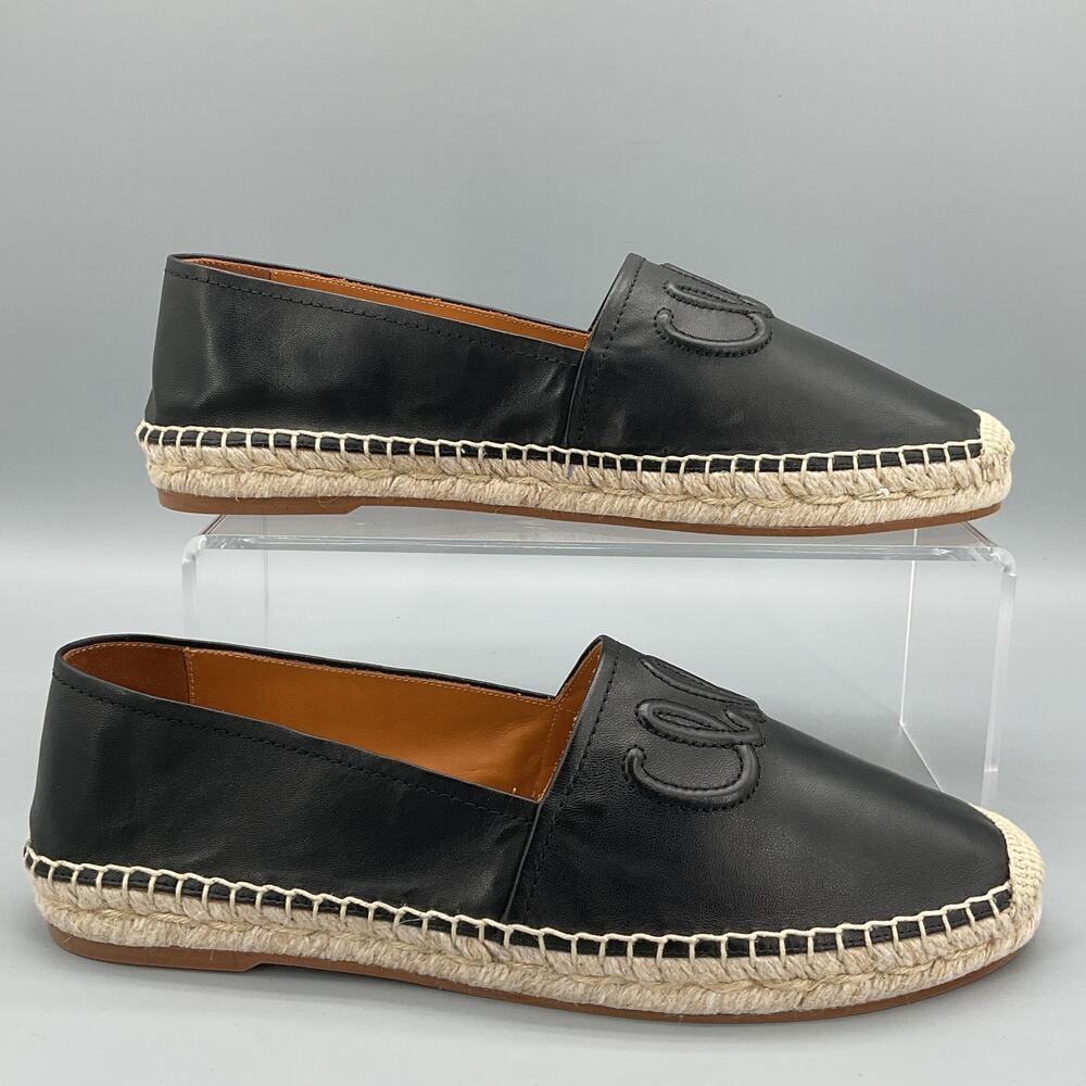 NEW Chloe Women’s Isla Espadrille Flats Black Size 11
